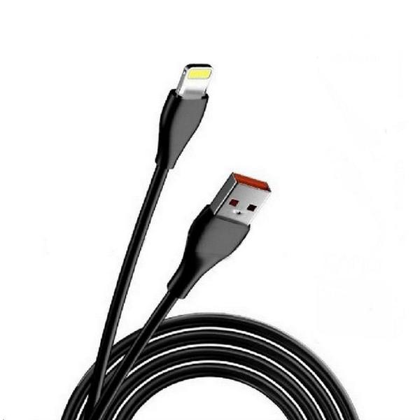 Imagem de Cabo USB Lightning Apple 2.4mA 1m Preto CBX-U2C14IP - Exbom