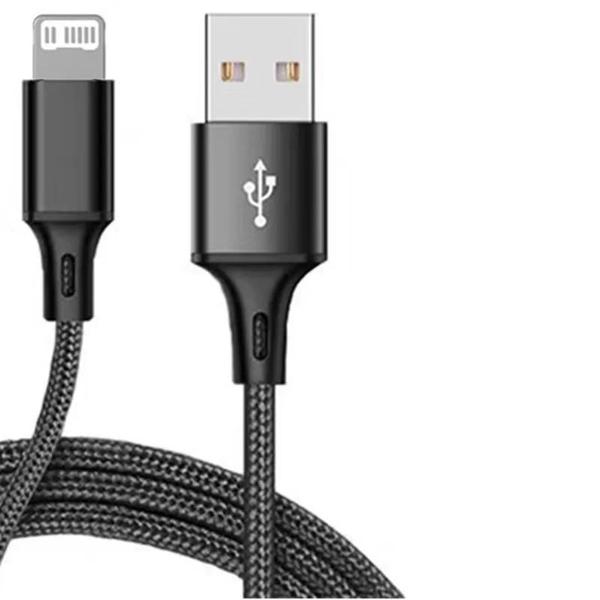 Imagem de Cabo USB Longo (25cm) para iPhone, iPad e Mais