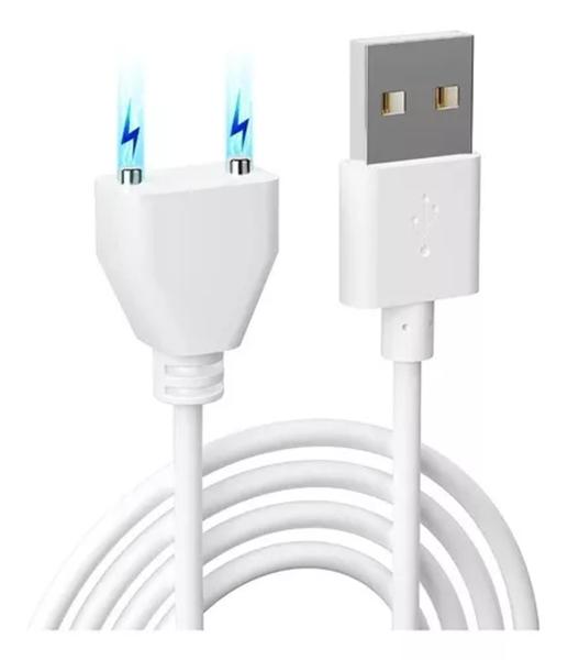 Cabo Usb Magnético 2 Polos 7mm Para Vibradores Massageador - YTMQL Imagem de Cabo Usb Magnético 2 Polos 7mm Para Vibradores Massageador