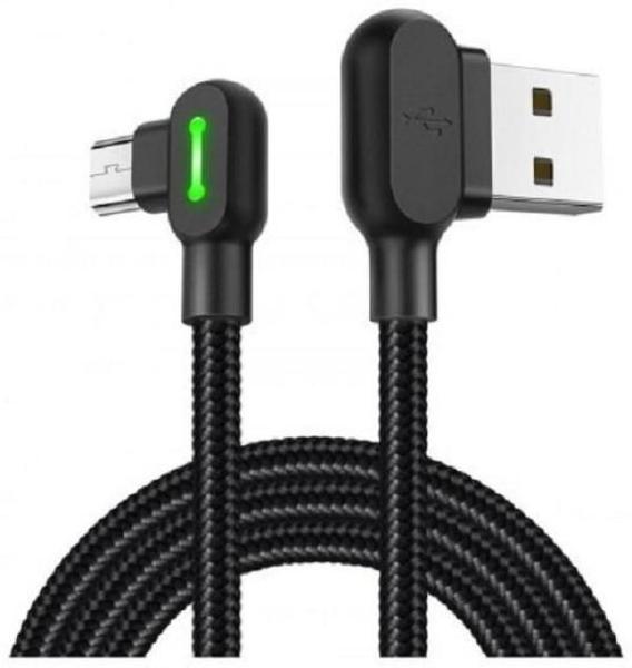 Cabo Usb - Micro Usb (V8) 90 Led Nylon - Mcdodo (1,8M) Imagem de Cabo Usb - Micro Usb (V8) 90 Led Nylon - Mcdodo (1,8M)