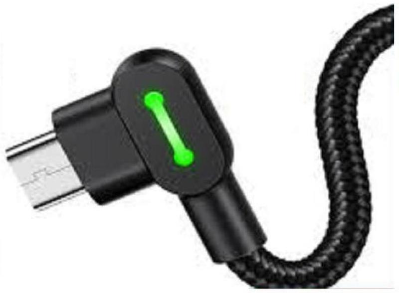 Cabo Usb - Micro Usb (V8) 90 Led Nylon - Mcdodo (1,8M) Imagem de Cabo Usb - Micro Usb (V8) 90 Led Nylon - Mcdodo (1,8M)