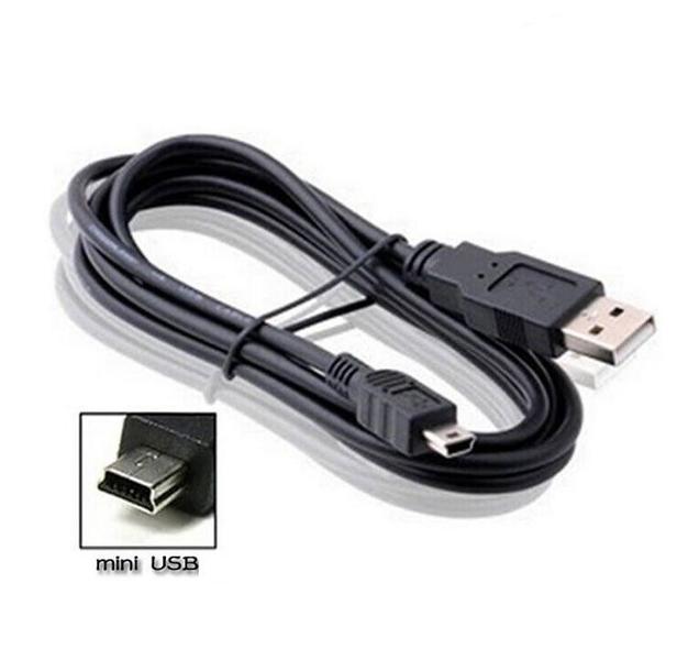 Imagem de Cabo Usb Mini Usb V3 1 Metro Para Camera Sony Cybershot Ps3