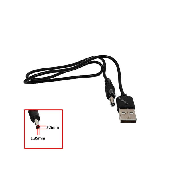 Imagem de Cabo Usb P4 Mini 3,5mm 1,35mm Para Caixa De Som Luminária P4MINI50CMPR