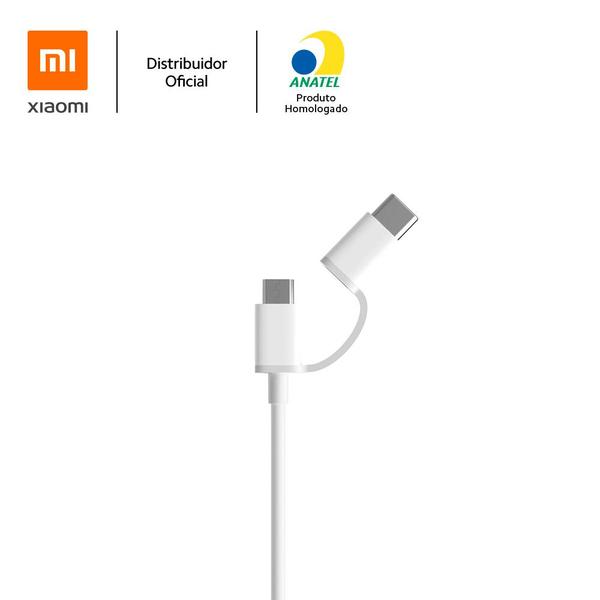 Imagem de Cabo usb para tipo c e microusb 100cm