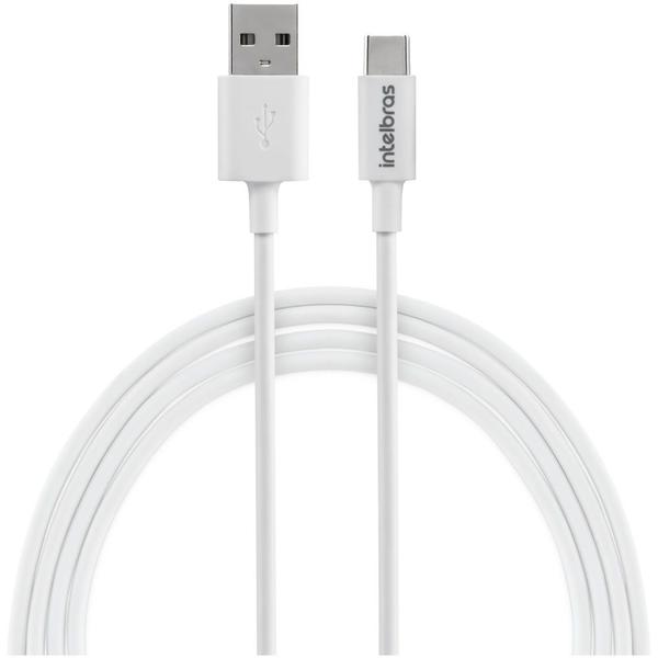 Imagem de Cabo USB para USB-C 1,2m Branco EUAC 12 PB Intelbras