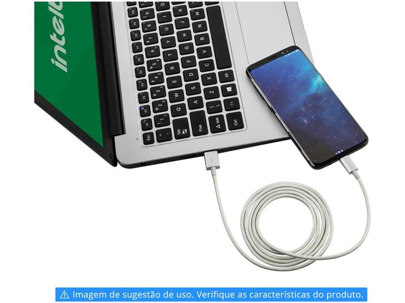 Imagem de Cabo USB para USB-C 1,5m Intelbras - EUAC 15NB