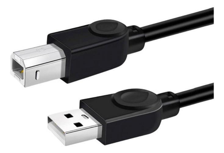 Imagem de Cabo Usb Tipo B Para Impressora Scanner 3 Metros Universal