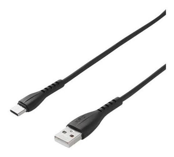 Imagem de Cabo USB Tipo C 2.4A 1m Kaidi - Preto