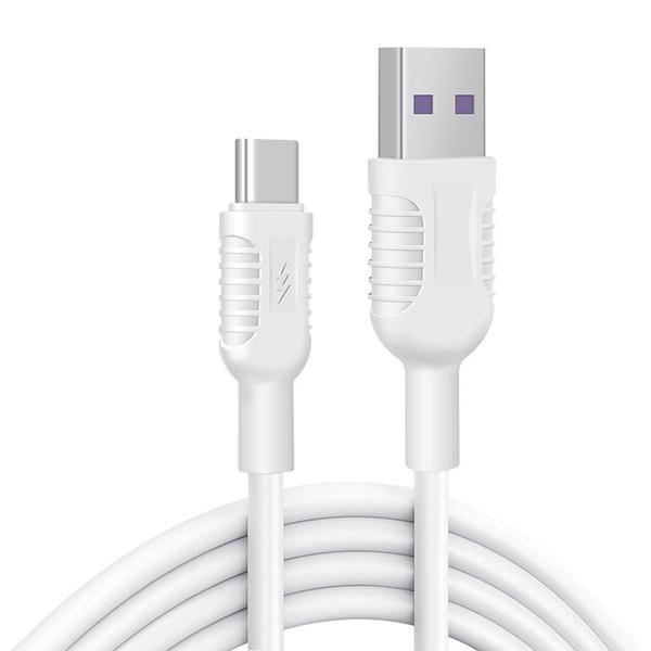 Imagem de Cabo Usb Tipo C Branco 1 Metro