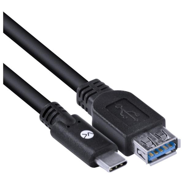 Imagem de Cabo Usb Tipo C Para Extensor Usb A Femea V3.2 Gen1 5Gbps 2