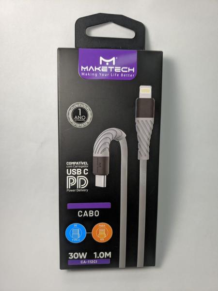 Imagem de Cabo Usb Tipo C para IOS 1m Pd 60w Ca-112ci Maketech