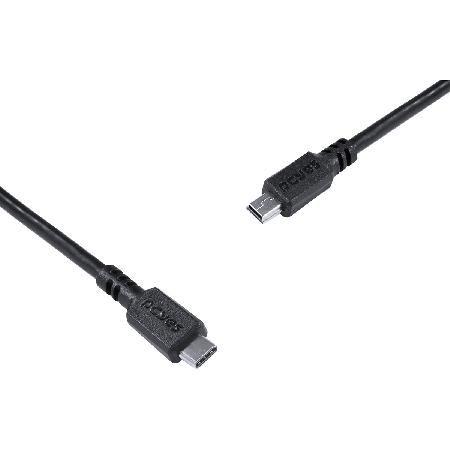 Imagem de Cabo Usb Tipo C Para Mini Usb B 2.0 1m Preto - Pucmbp-1