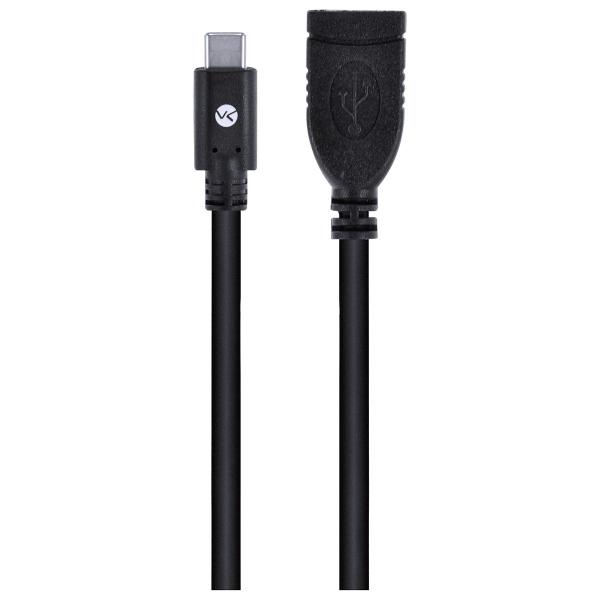 Imagem de Cabo USB Tipo C X Extensor USB a Femea 2.0 2 Metros - C20UAF-18