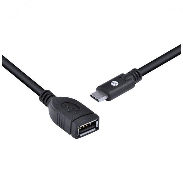 Imagem de Cabo usb tipo c x extensor usb a femea 2.0 2 metros - c20uaf-18