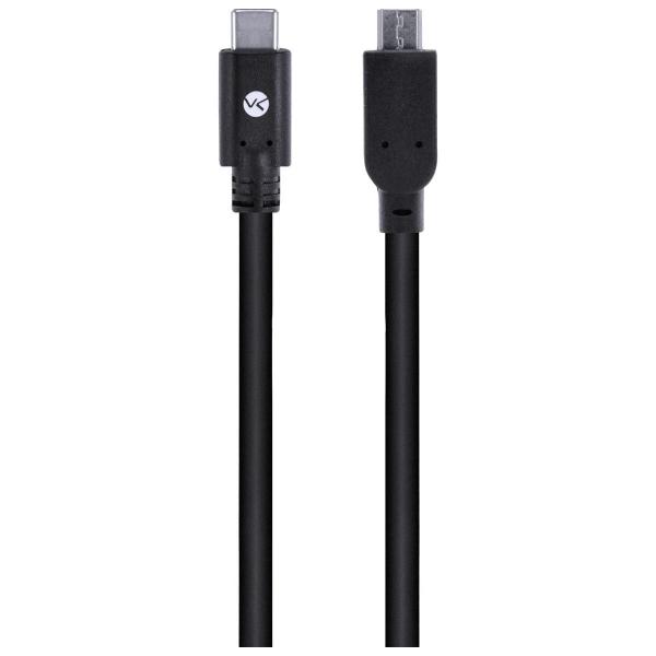 Imagem de Cabo Usb Tipo C X Micro Usb B Macho 2.0 1,5 Metros - C20Mu