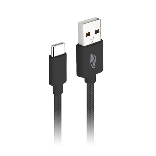 Imagem de Cabo USB X USB-C 2M 2A CB-C21BK Preto C3 TECH