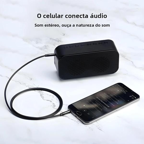 Imagem de Cabo Vention Jack 3.5mm para Headphone e Speaker 2.5mm