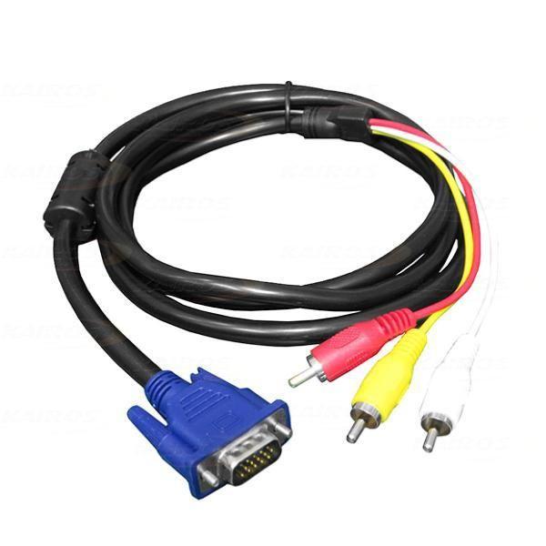 Imagem de Cabo Vga X 3 Rca 1,5M Le- 6617