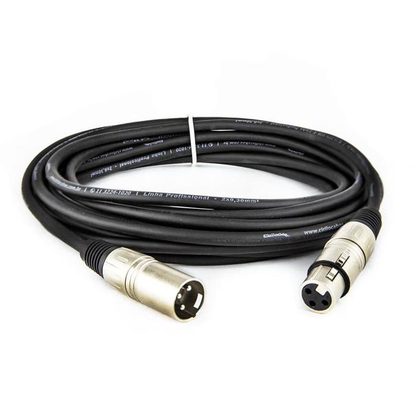 Imagem de Cabo XLR Macho x XLR Balanceado Profissional - 2 Metros