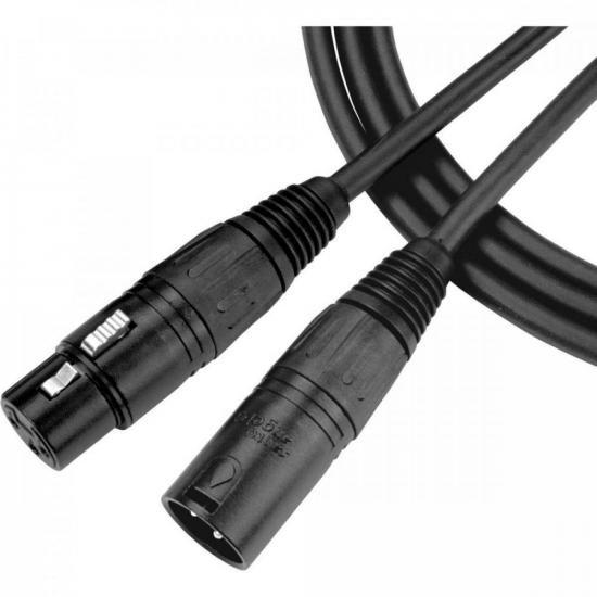 Cabo XLR Macho x XLR Fêmea 0,91m Ninja LW B Santo Angelo Imagem de Cabo XLR Macho x XLR Fêmea 0,91m Ninja LW B Santo Angelo