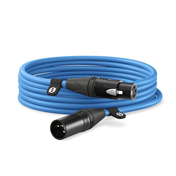 Imagem de Cabo XLR Rode XLR-3 Premium 3m Azul