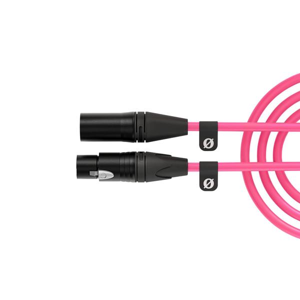 Imagem de Cabo XLR Rode XLR-3 Premium 3m para microfones (rosa)