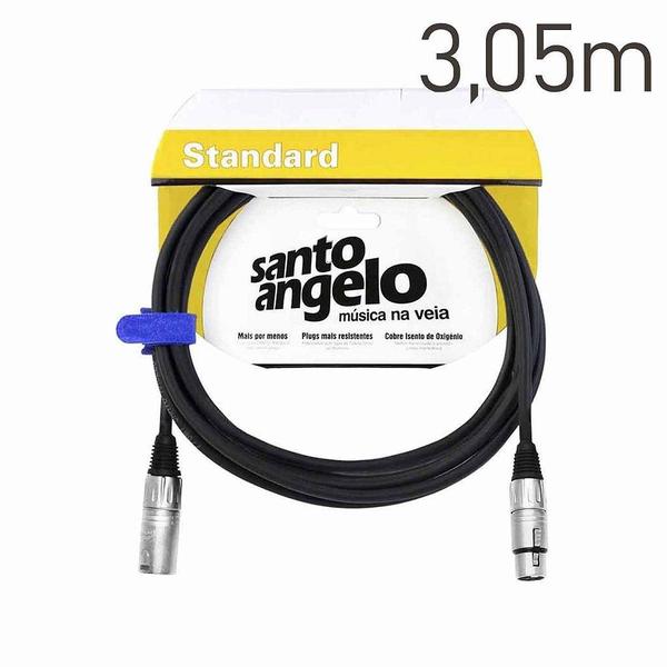 Imagem de Cabo XLR Santo Angelo Angel LW B de 3,05m