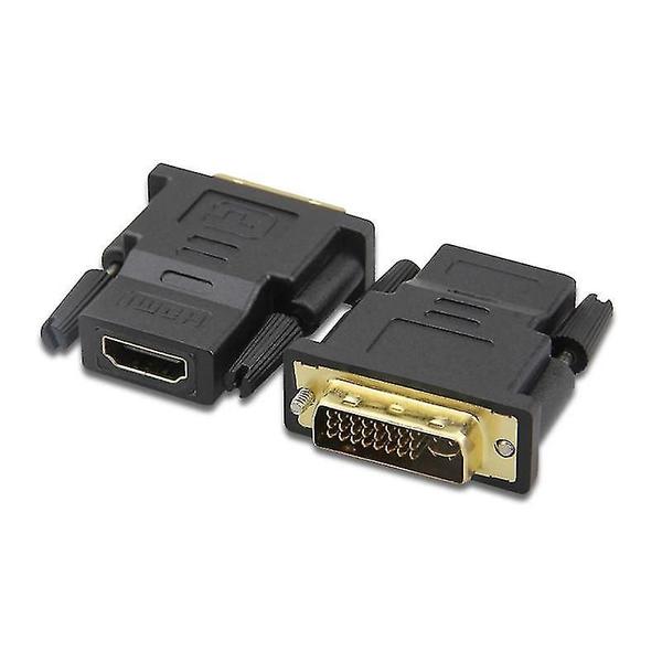 Imagem de Cabos de áudio e vídeo dvi macho para adaptador fêmea hdmi