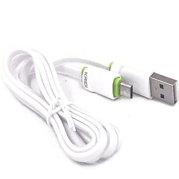 Imagem de Cabos de Dados e Carregamento KAIDI Micro USB V8 1M KD-39S