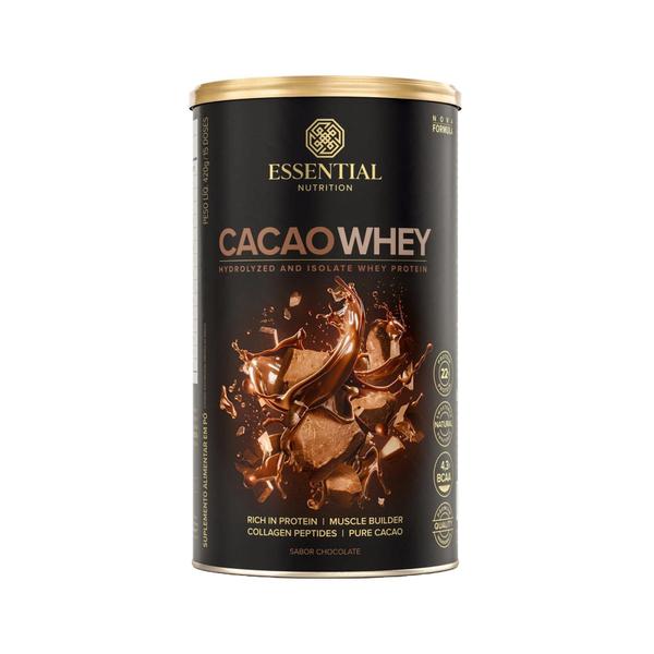 Imagem de Cacao Whey Essential Nutrition 420G