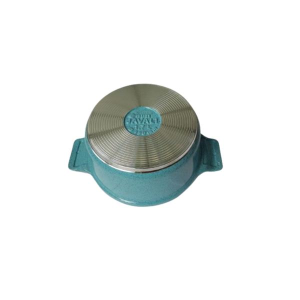 Caçarola Azul Turquesa Antiaderente Cerâmica Javali AA 24cm Imagem de Caçarola Azul Turquesa Antiaderente Cerâmica Javali AA 24cm