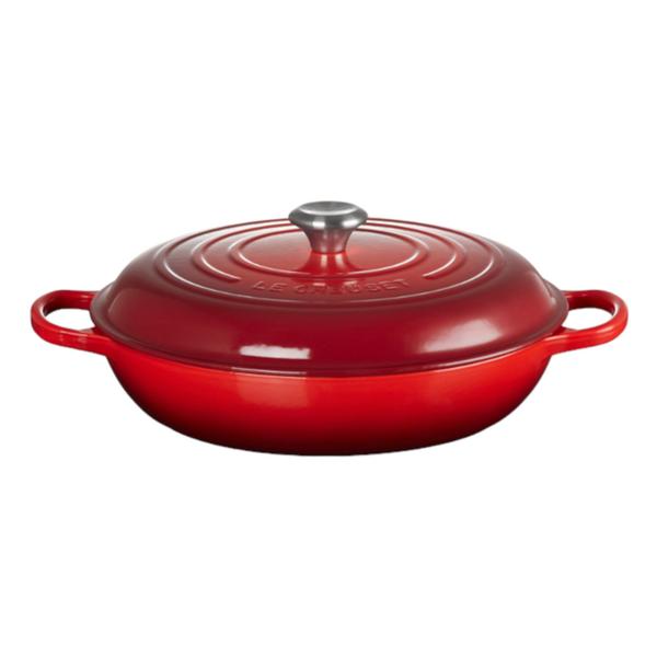 Imagem de Caçarola Buffet Signature Le Creuset 26cm Vermelha