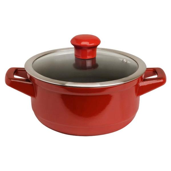 Caçarola de Cerâmica Duo 18 cm 1,5 Litros Pomodoro Ceraflame Imagem de Caçarola de Cerâmica Duo 18 cm 1,5 Litros Pomodoro Ceraflame