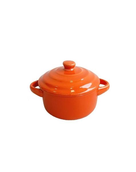 Imagem de Caçarola de porcelana farm laranja 13cm - lyor