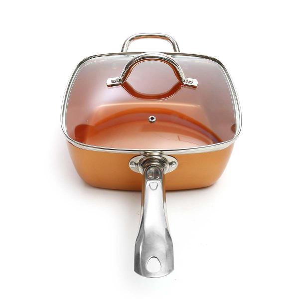 Imagem de Caçarola Frigideira Cooper Chef 25 Cm Indução Elétrico Gás