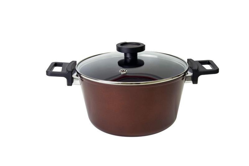 Caçarola Indução Terracota - Reverse Neoflam - 24Cm 4,8L Imagem de Caçarola Indução Terracota - Reverse Neoflam - 24Cm 4,8L