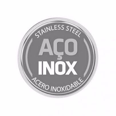 Caçarola Inox Rasa Solar 16cm 1,3 litros Fundo Triplo Tramontina Imagem de Caçarola Inox Rasa Solar 16cm 1,3 litros Fundo Triplo Tramontina