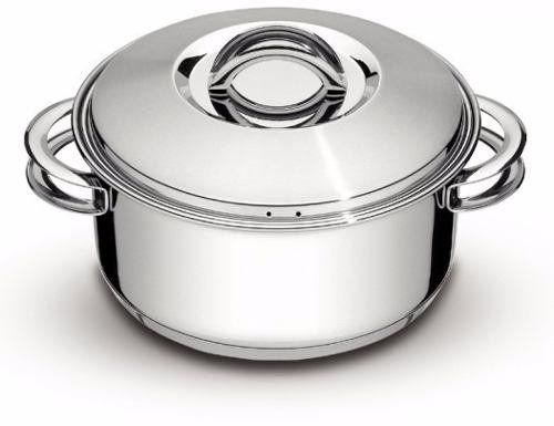 Caçarola Inox Rasa Solar 16cm 1,3 litros Fundo Triplo Tramontina Imagem de Caçarola Inox Rasa Solar 16cm 1,3 litros Fundo Triplo Tramontina