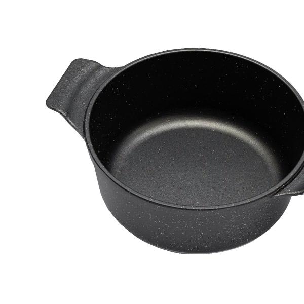 Caçarola Panela Granito Antiaderente Gourmet Javali AA 24cm Imagem de Caçarola Panela Granito Antiaderente Gourmet Javali AA 24cm