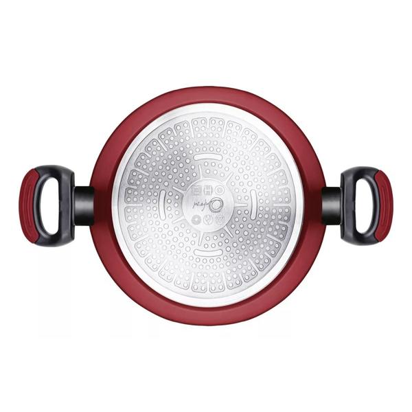 Caçarola Rasa Aluminio Forjado 28cm Everyday Vermelho Oxford Imagem de Caçarola Rasa Aluminio Forjado 28cm Everyday Vermelho Oxford