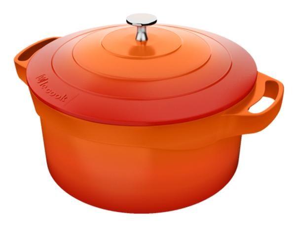 Imagem de Caçarola revestimento cerâmico  le cook orange 32 cm lc1805