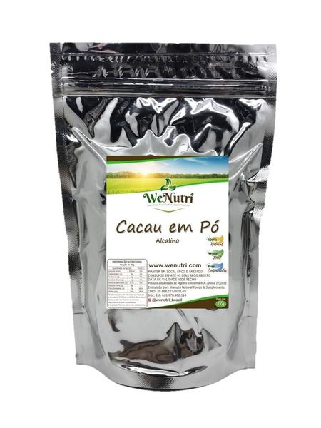 Cacau Alcalino Em Pó Wenutri 1Kg Imagem de Cacau Alcalino Em Pó Wenutri 1Kg
