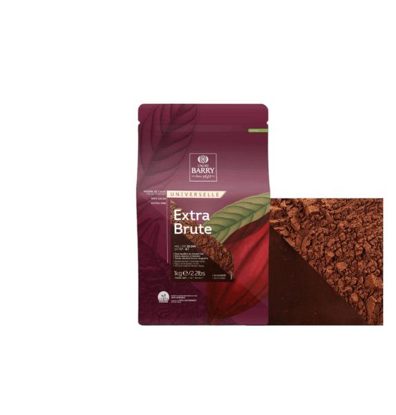 Cacau em pó 100% Pure Extra Brute 22-24% Cacao Barry - 1kg - vitral Imagem de Cacau em pó 100% Pure Extra Brute 22-24% Cacao Barry - 1kg