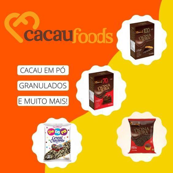 Cacau em Pó 100% Puro Zero Açúcar/Lactose Show de Sabor 150g - Cacau Foods Imagem de Cacau em Pó 100% Puro Zero Açúcar/Lactose Show de Sabor 150g