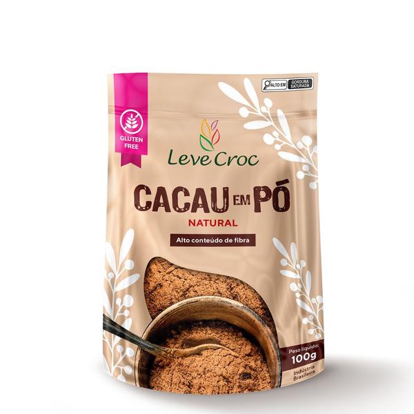 Imagem de Cacau em pó 100g natural - leve croc