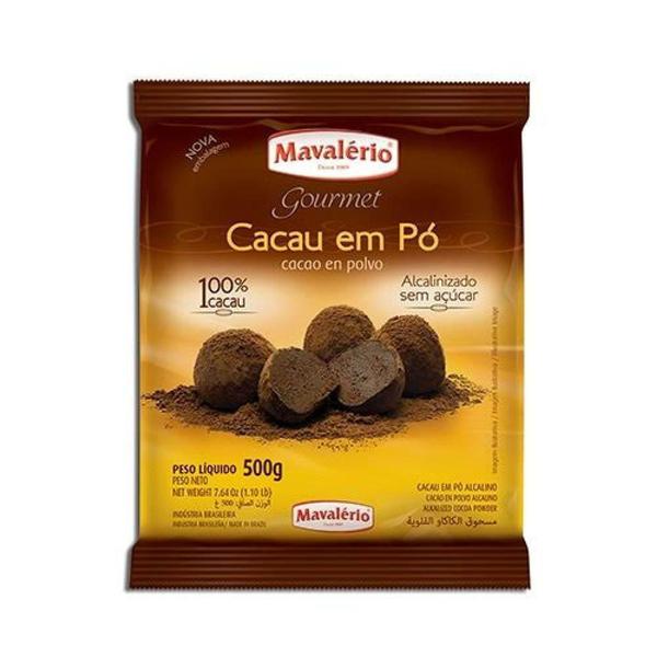 Imagem de Cacau Em Po Alcalino 100% Cacau 500g Mavalerio