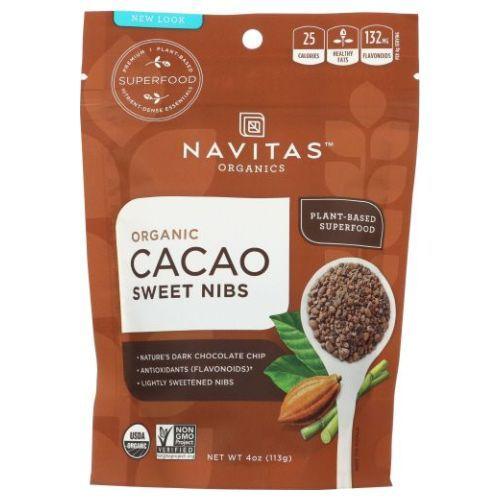 Cacau em pó orgânico 4 Oz da Navitas Organics (pacote com 4) Imagem de Cacau em pó orgânico 4 Oz da Navitas Organics (pacote com 4)
