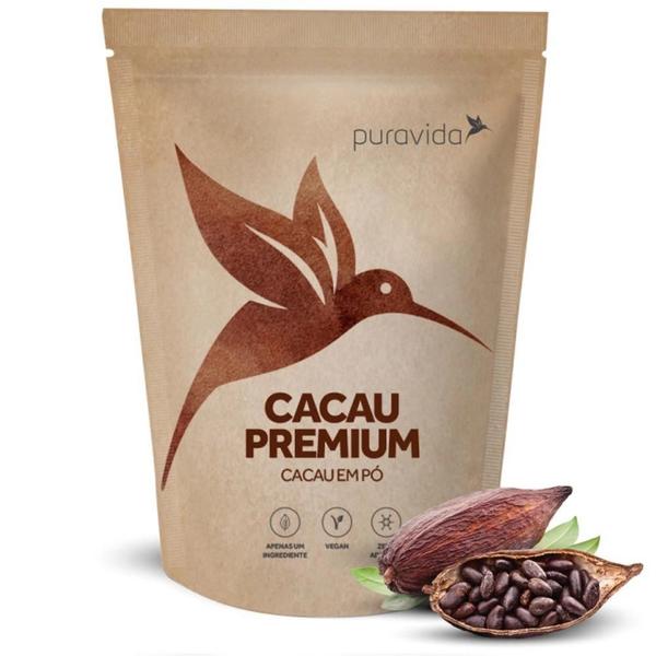 Cacau Em Pó Premium - Puravida 250g Imagem de Cacau Em Pó Premium - Puravida 250g