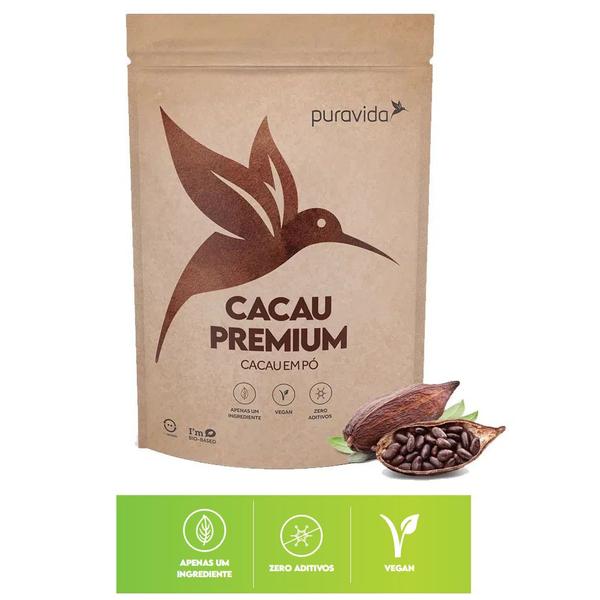 Cacau em Pó Premium - Puravida 250g Imagem de Cacau em Pó Premium - Puravida 250g