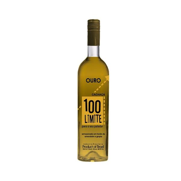 Imagem de Cachaça 100 limite ouro 700ml